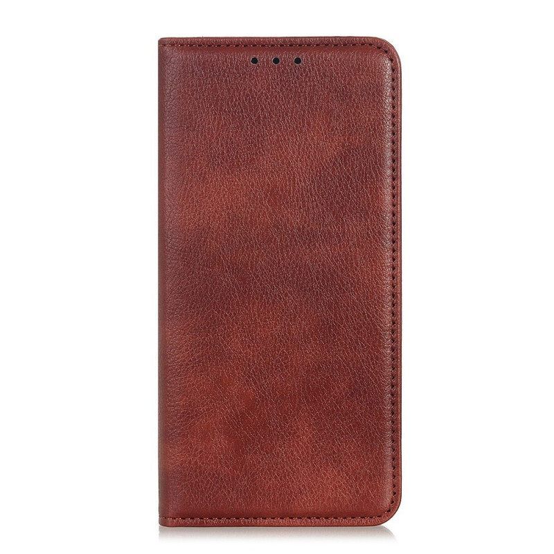 θηκη κινητου Sony Xperia 1 IV Θήκη Flip Litchi Split Leather